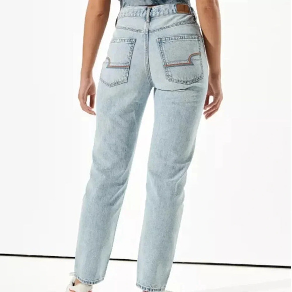 American Eagle Jeans Pride Rainbow Pocket 90s Boyfriend Denim New * Plus Size 20 - Picture 1 of 12